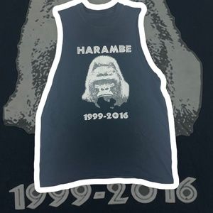 Harambe RIP Tank Men Medium